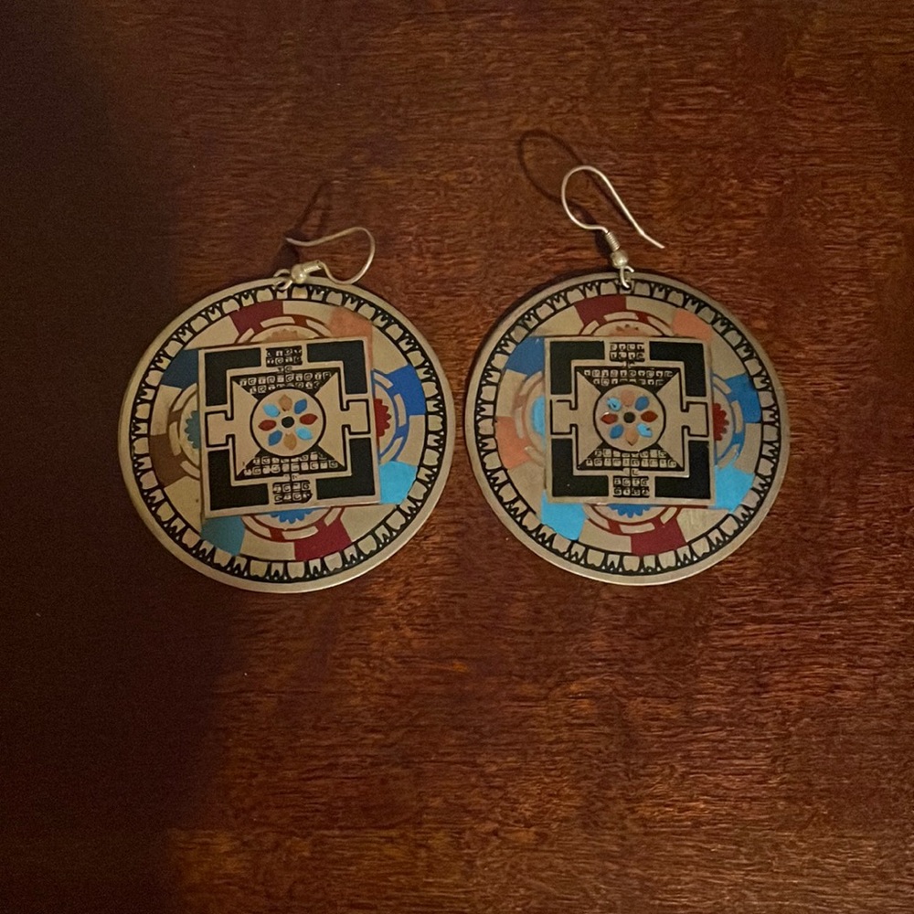 Sterling silver earrings